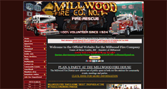 Desktop Screenshot of millwoodfire.org